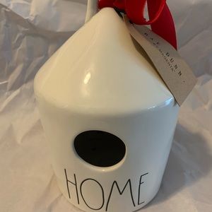 Rae Dunn round home birdhouse